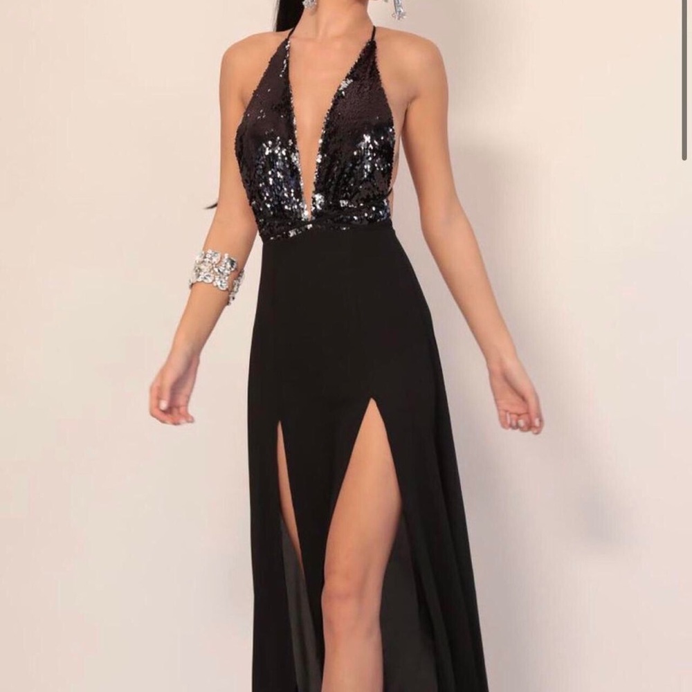 Black party dress